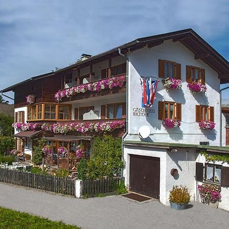 Gaestehaus Richter โอเบอร์อัมเมอร์เกา ภายนอก รูปภาพ